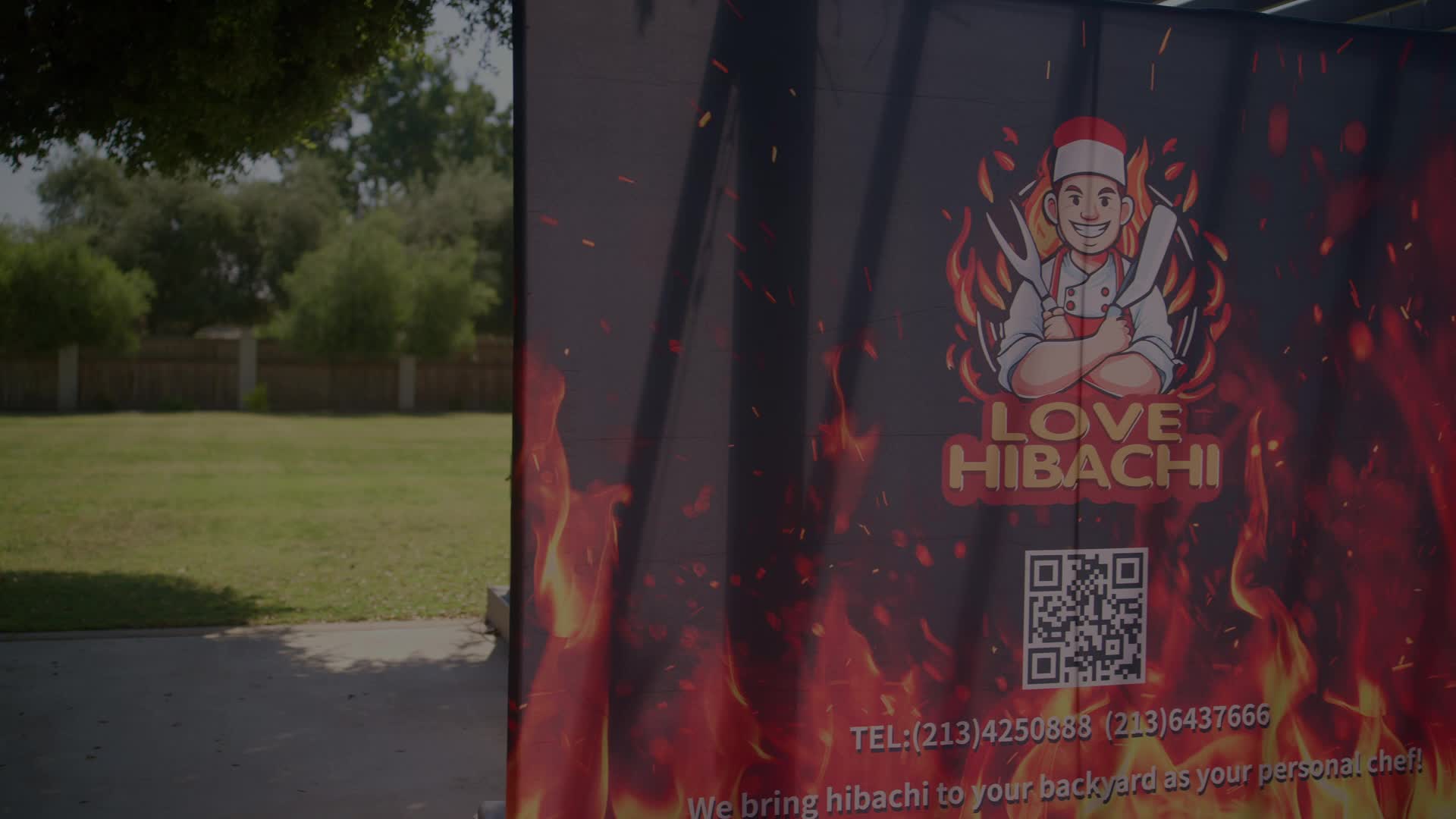 Love Hibachi at-home hibachi party