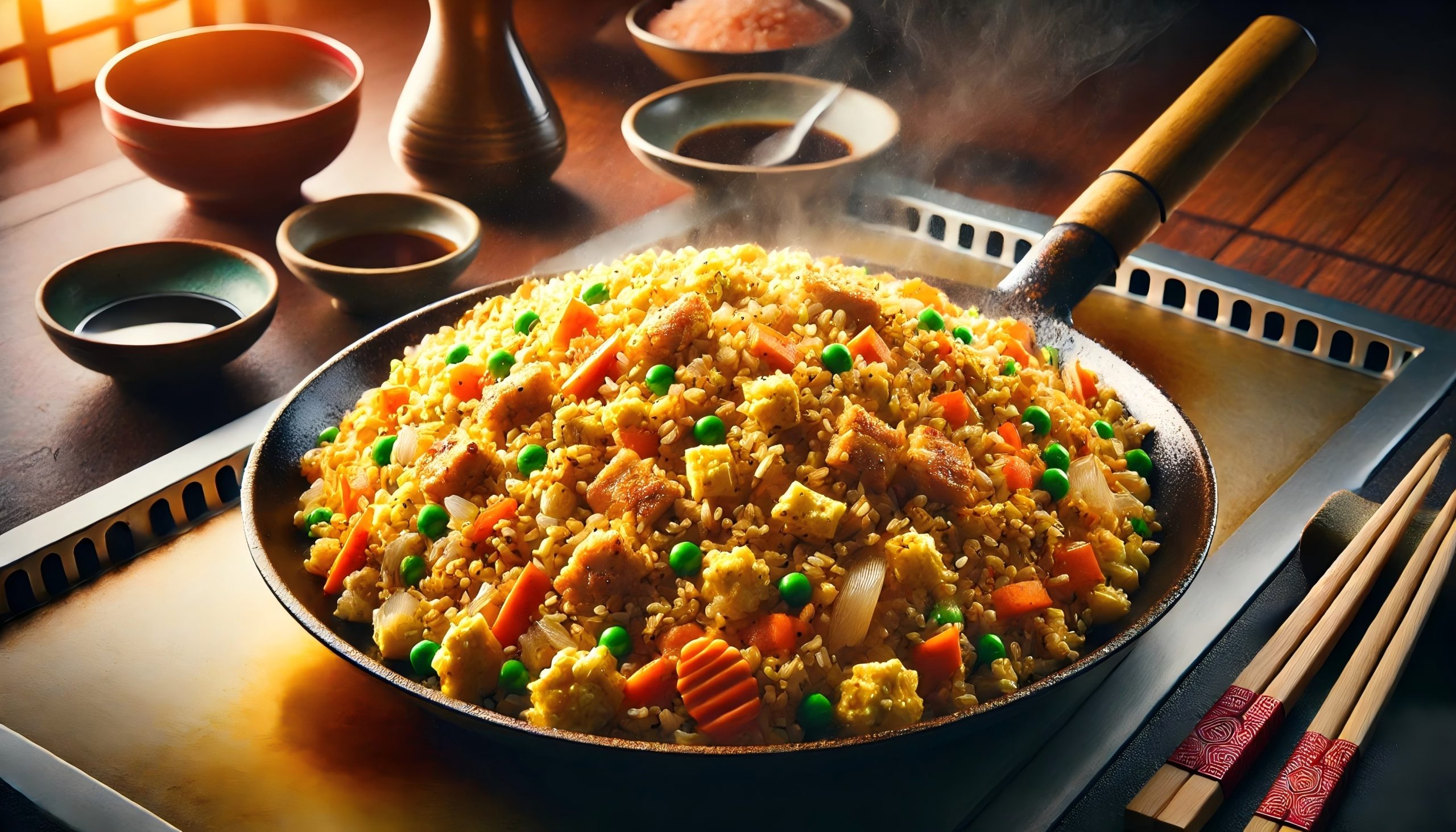 Love Hibachi menu protein and side dish selection