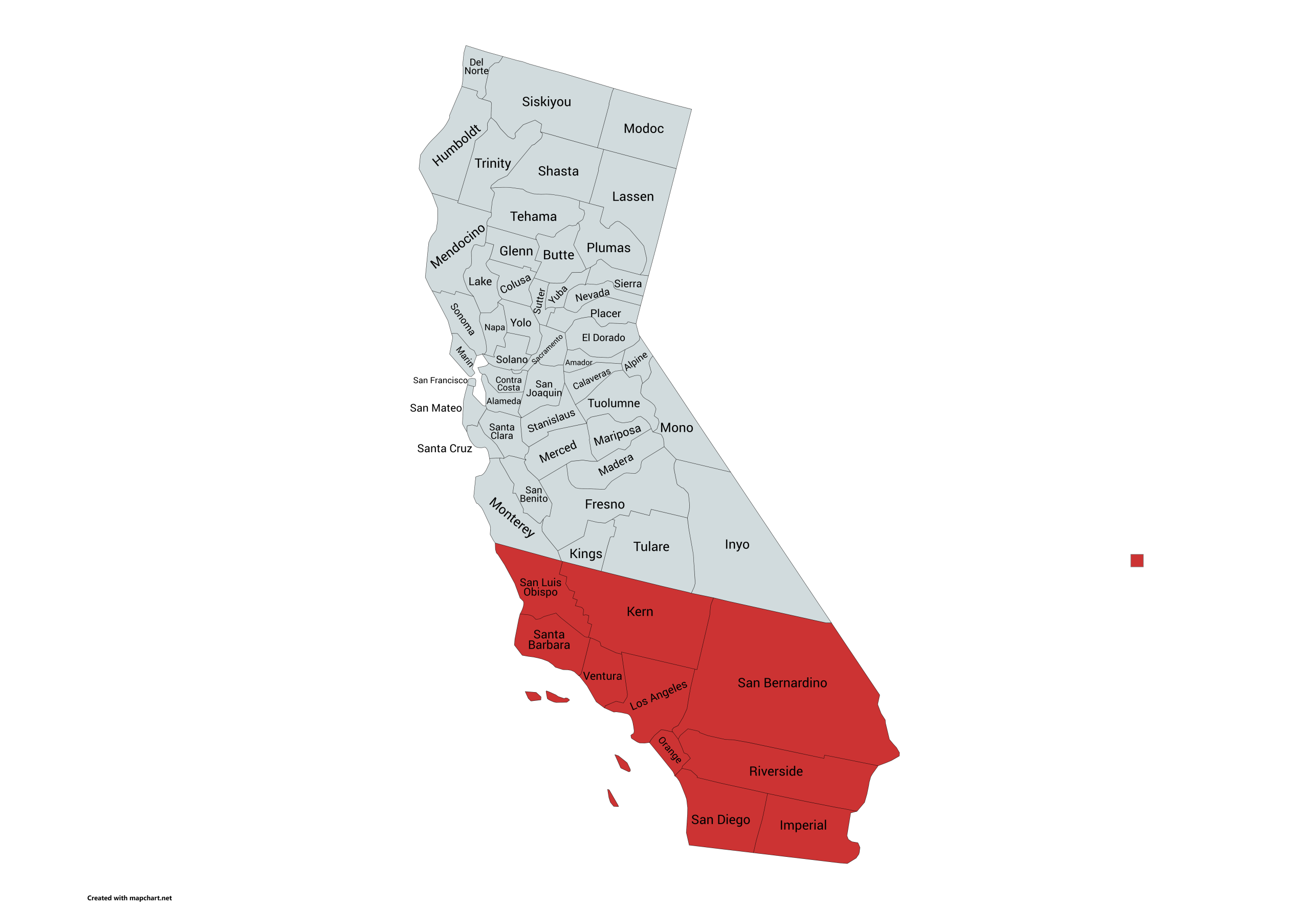 Southern California Love Hibachi service area
